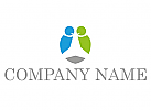 Zwei Menschen, Zeichen, Zeichnung, Symbol, Personen, Coaching, Consulting, Beratung, Paar, Logo