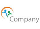 , komedizin, Zeichen, Zeichnung, Symbol, Menschen, Paar, Sonne, Coaching, Consulting, Beratung, Logo