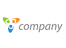 kologisch, Zeichen, Zeichnung, Symbol, Menschen, Gruppe, Netzwerk, Multimedia, IT, Dienstleistungen, Logo