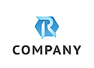 Zeichen, Signet, Logo, Buchstabe R, Hexagon