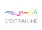 Spektrum, Linie, Musik, bunt, minimalistisch, Logo