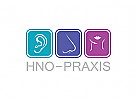 Logo, HNO-Heilkunde, Hals,Nasen,Ohren, Medizin, Chirurgie, Arzt, Gesundheit, Medizin