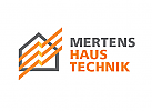 Zeichen, Signet, Logo, Haus, Technik