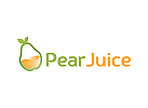 Birne, Obst, Saft, Bio, Fruchtsfte, Erfrischungsgetrnke, Getrnke, Cocktail, Logo