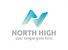 Norden, Eis, blau, Spitze, Wandern, Sport, Klima, Klte, Verkehrswesen, Buchstabe N, Logo