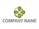 kologisch, Zeichen, Zeichnung, Symbol, Blume, Wellness, Bltter, Vegan, Logo