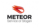 Meteorit Asteroid Logo