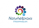 Logo fr den medizinischen Bereich, Wellness- und Kosmetik, Heilpraktiker, Heilpraxis