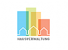 , Signet, Logo, Hausverwaltung, Immobilienmakler, Bauhandwerk