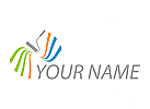 kologisch, Zeichen, Zeichnung, Wellen, Spirale, farbig, Maler, Malerbetrieb, Logo