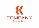 Modernes Logo, Buchstabe K