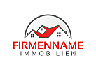 Logo, Haus, Heim, Immobilien, Makler