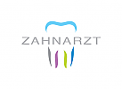 Zhne, Zahn, Zahnarztpraxis, Logo, Segmente