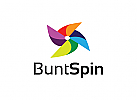 bunt, farbe, Propeller Logo