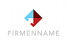 Zeichen, Signet, Logo, Pfeil, Raute, Logistik, Transport