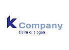 Modernes Logo, Buchstabe K