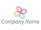 kologisch, Zeichen, Zeichnung, Stern, Blume, farbig, Maler, Logo