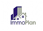 Immobilien Logo, Gebude, Architektur, Gebude, Haus, Bauwerk