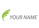 Zeichen, Zeichnung, Wellen, Linien, Pflanzen, Bltter, Logo