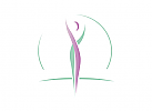 , Frau, Frauenarzt, Arztpraxis, Logo