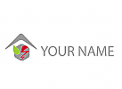 kologisch, Zeichen, Zeichnung, Strom, Elektriker Logo