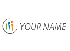 kologisch, Zeichen, Zeichnung, Symbol, Menschen, Team, Familie, Gruppe, Logo