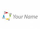 kologie, Zeichen, Zeichnung, Vier, Personen, Menschen, Team, Logo