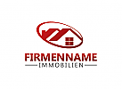 Immobilien Logo, Haus Logo, Makler Logo, Malen Logo