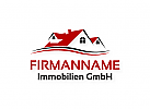 Immobilien Logo, Bauwerk Logo, Haus Logo