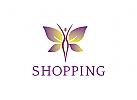 Butterfly woman  Shopping  Schmetterling  Verkauf  Frau  shoppen einkaufen kleidung