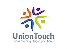 Gruppen Logo, Menschen Logo, Kinder Logo, Soziale Logo