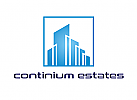 Zeichen, Signet, Logo, Abstrakt, Skyline, Bau, Immobilien