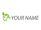 Zwei Bume, Pflanzen, Grtner, Logo