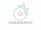 , Frauenarzt Logo, Leben, Natur, Kreislauf, Balance