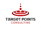 , Zeichen, Signet, Logo, Ziel, Zielscheibe, Kugeln, Targetpoints, Marketing, Consulting