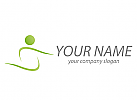 Zweifarbig, Zeichen, Zeichnung, Person, Bewegung, Sport, Fitness, Logo