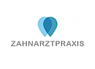 Zhne, Zahn, Zahnarztpraxis, Logo, Zahnheilkunde, Finder, Icon, Abstrakt