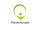 Zeichen, Symbol, Signet, Logo, Mensch, Kreis, Physiotherapie, Arzt Logo