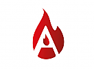 Zeichen, Symbol, Logo, Flamme, Feuer, Heizung, Buchstabe, A