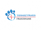 , Tierarzt, Pfote, Herz, Puls, Hilfe, Veterinr Logo