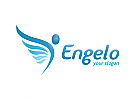 , Zeichen, Engel, Person, Flgel, Flug, Mensch Logo