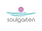 , Mensch, Linie, Horizont, Sonne, Physiotherapie, Logo