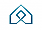 , Zeichen, Zeichnung, Signet, Symbol, Haus, Bau, Logo