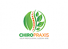 , komedizin, Zeichen, Signet, Rcken, Chiropraktik, Physiotherapie, Logo, Arztpraxis, Mensch, Person, Blatt Logo