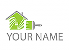 Zeichen, Zeichnung, kologisch, Haus farbig, Maler, Malerbetrieb, Logo