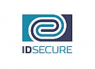 , kologisch, Zeichen, zweifarbig, Signet, Symbol, ID, Security, Fingerprint