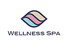 Zeichen, Signet, Symbol, Muschel, Wasser, Sand, Wellness, Spa, Logo