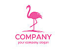 Vogel Logo, Flamingo Logo