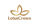 Zeichen, Signet, Symbol, Lotus, Blume, Yoga, Wellness, Logo