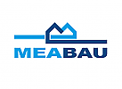 Zeichen, zweifarbig, Zeichnung, Haus, M, Logo